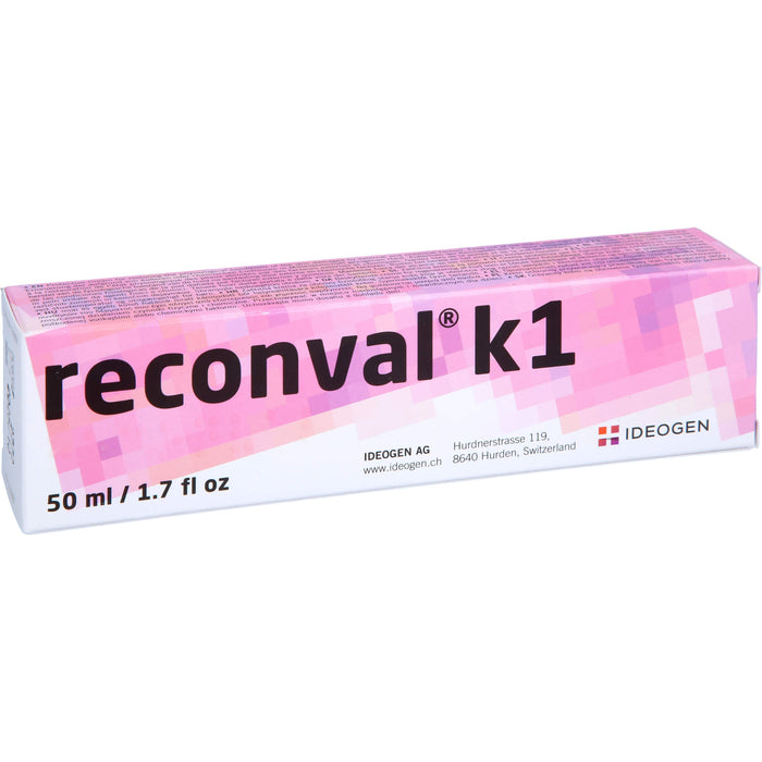 Reconval K1 Creme bei zu Akne neigender Haut, 50 ml Creme