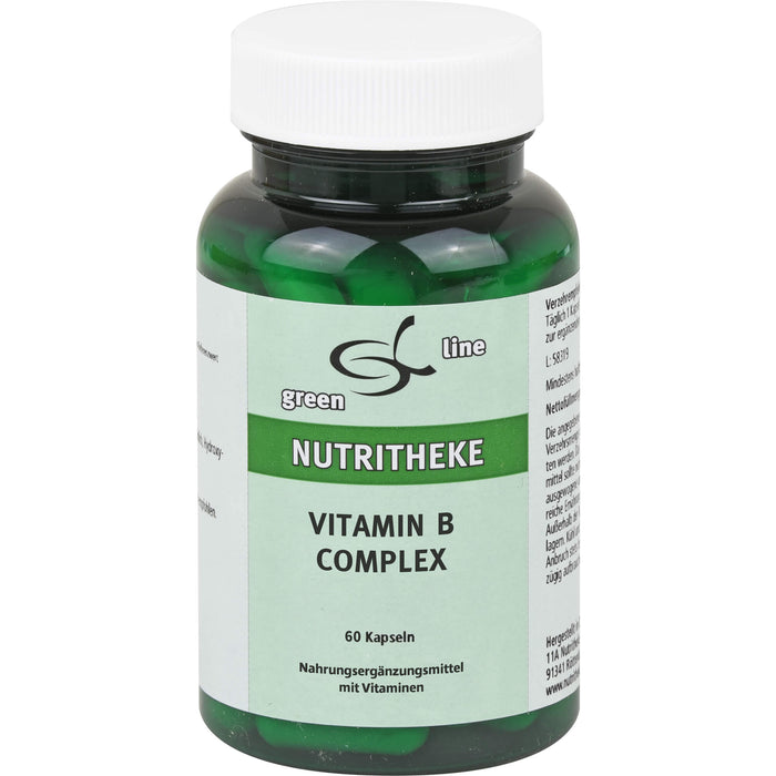 Green Line Nutritheke Vitamin B Complex Kapseln, 60 St. Kapseln