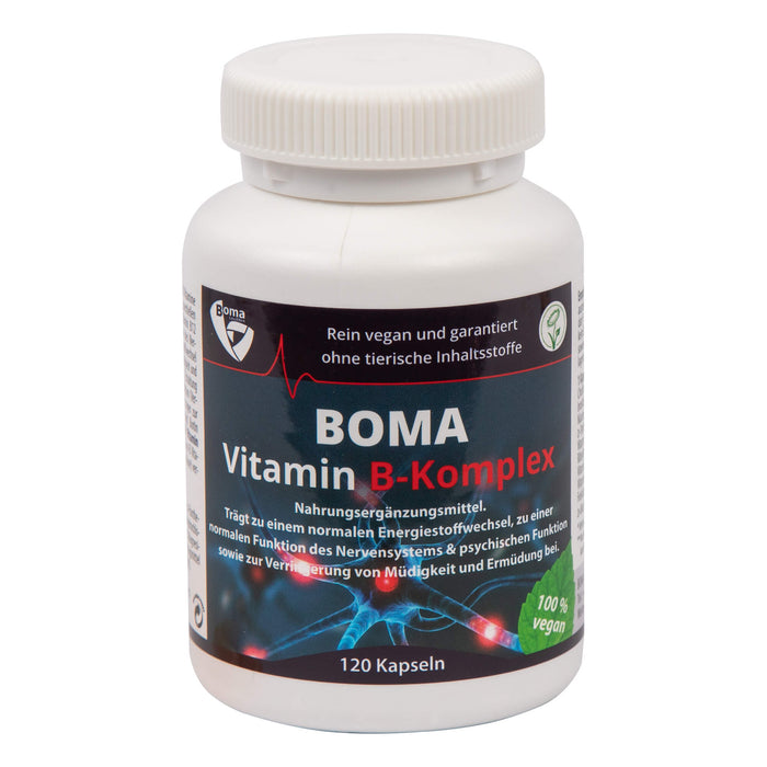 Boma Vitamin B-Komplex Kapseln, 120 St. Kapseln