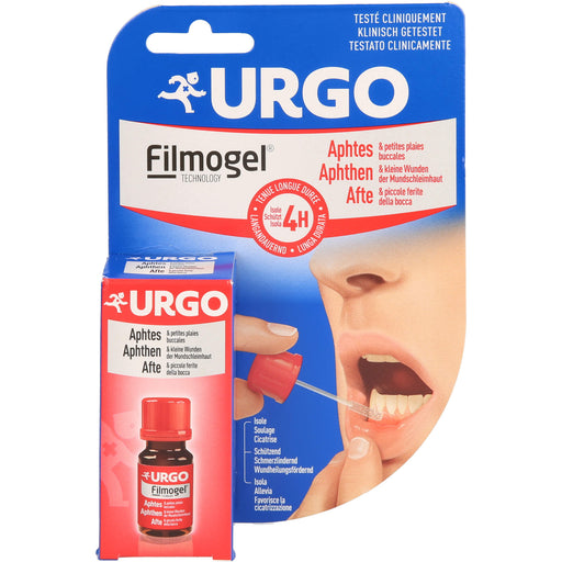 URGO Aphthen Lösung zur Behandlung von Aphthen und kleinen Wunden im Mundraum, 6 ml Lösung