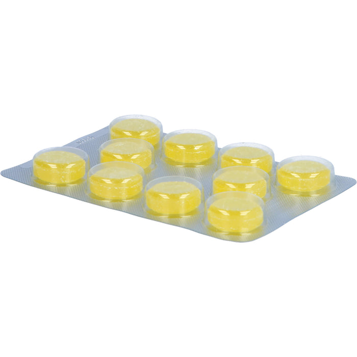 tetesept Anginosan Halstabletten Zitrone zuckerfrei lindern Halsschmerzen bei akuten Reizungen in Hals und Rachen, 20 St. Tabletten