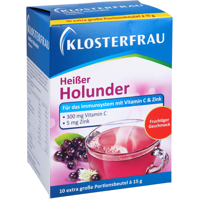 Klosterfrau Broncholind Heißer Holunder Immun & Abwehrkraft, 15 St. Beutel