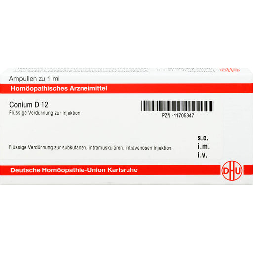 Conium D12 DHU Ampullen, 8 St. Ampullen