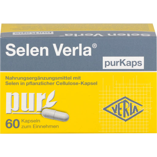VERLA Selen purKaps Kapseln, 60 St. Kapseln