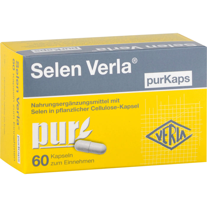 VERLA Selen purKaps Kapseln, 60 St. Kapseln