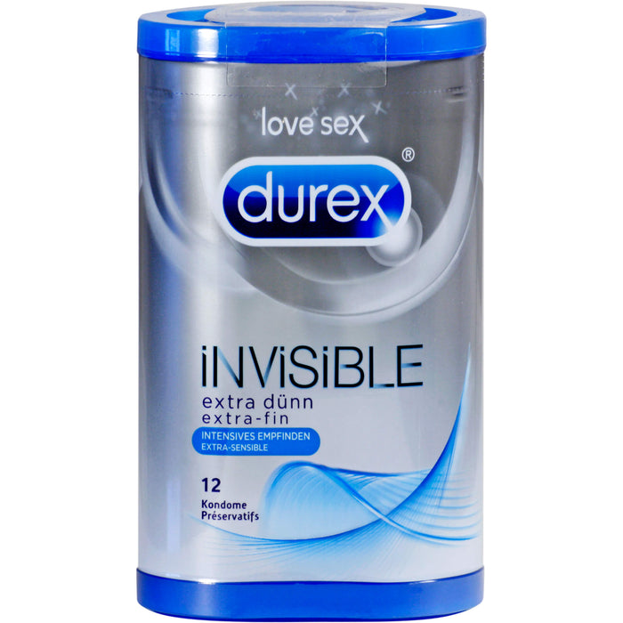 Durex Invisible Kondome, 12 St KOD