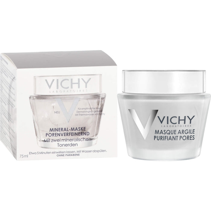 VICHY Mineral-Maske porenverfeinernd Hautpflege, 75 ml Creme