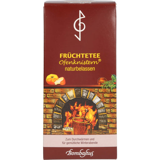 Bombastus Ofenknistern Früchtetee zum Durchwärmen und für gemütliche Winterabende, 200 g Tee