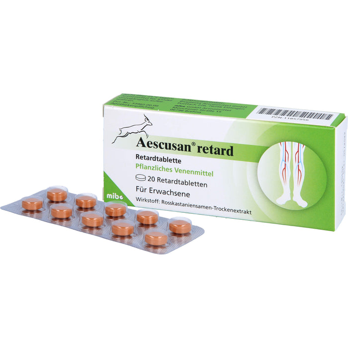 Aescusan® retard, Retardtabletten, 20 St RET