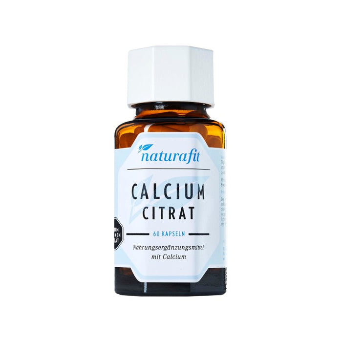 naturafit Calcium Citrat Kapseln, 60 St. Kapseln