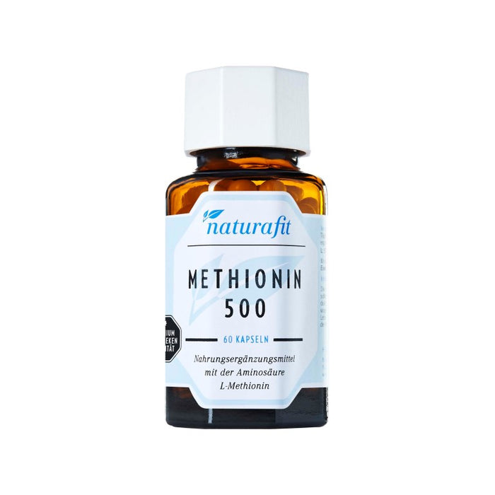 naturafit Methionin 500 Kapseln, 60 St. Kapseln