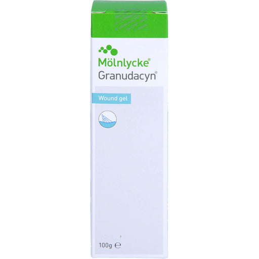Mölnlycke Granudacyn Wundgel zur Reinigung und Befeuchtung von Wunden, 100 g Gel