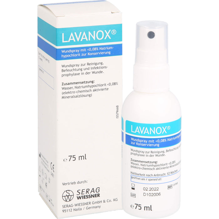 LAVANOX Wundspray, 75 ml Lösung