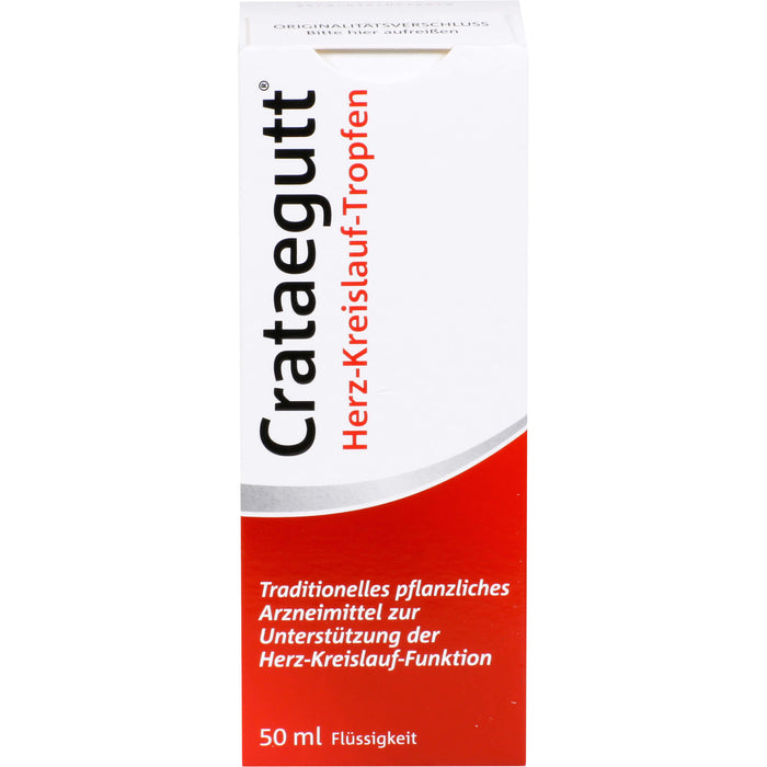 Crataegutt Herz-Kreislauf-Tropfen, 50 ml Solution