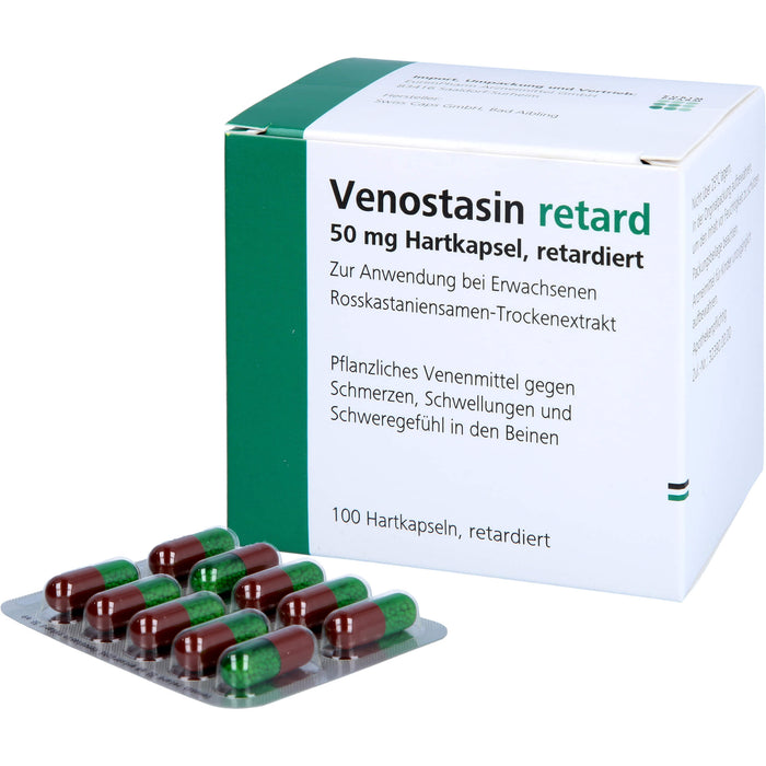 Venostasin Eurim retard 50 mg Hartkapsel retardiert, 100 St REK