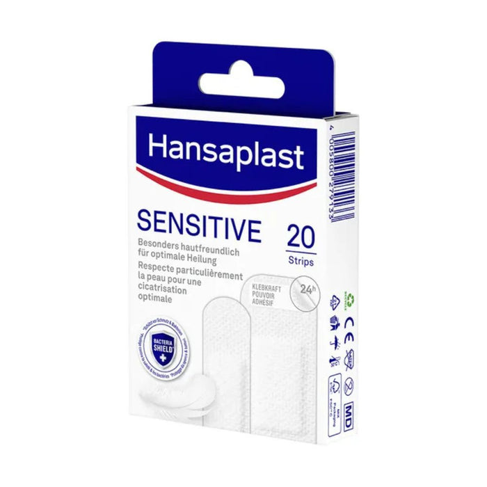 Hansaplast Sensitive Pflaster Hypoallergen 20 Str, 20 St. Pflaster
