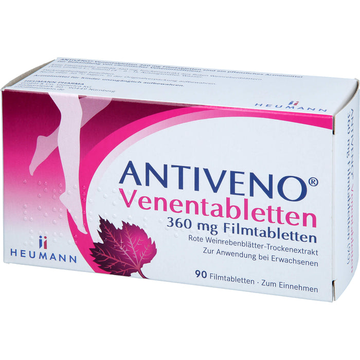 ANTIVENO Venentabletten 360 mg Filmtabletten, 90 St. Tabletten