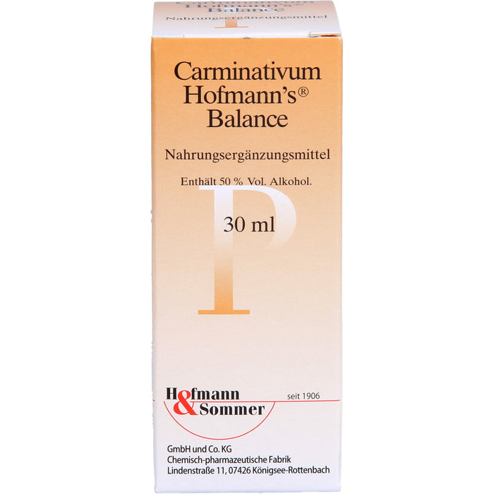 Carminativum Hofmann's Balance Kräuterextraktmischung, 30 ml Lösung