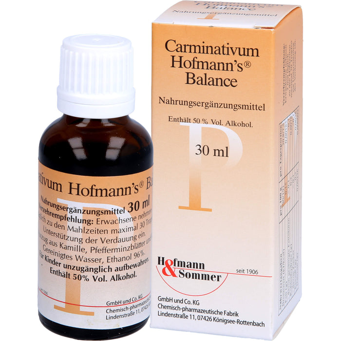 Carminativum Hofmann's Balance Kräuterextraktmischung, 30 ml Lösung