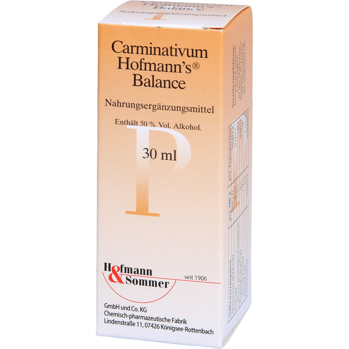 Carminativum Hofmann's Balance Kräuterextraktmischung, 30 ml Lösung