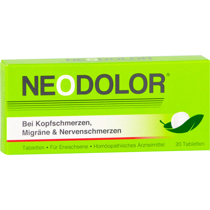Neodolor Tabletten bei Kopfschmerzen, 20 St. Tabletten