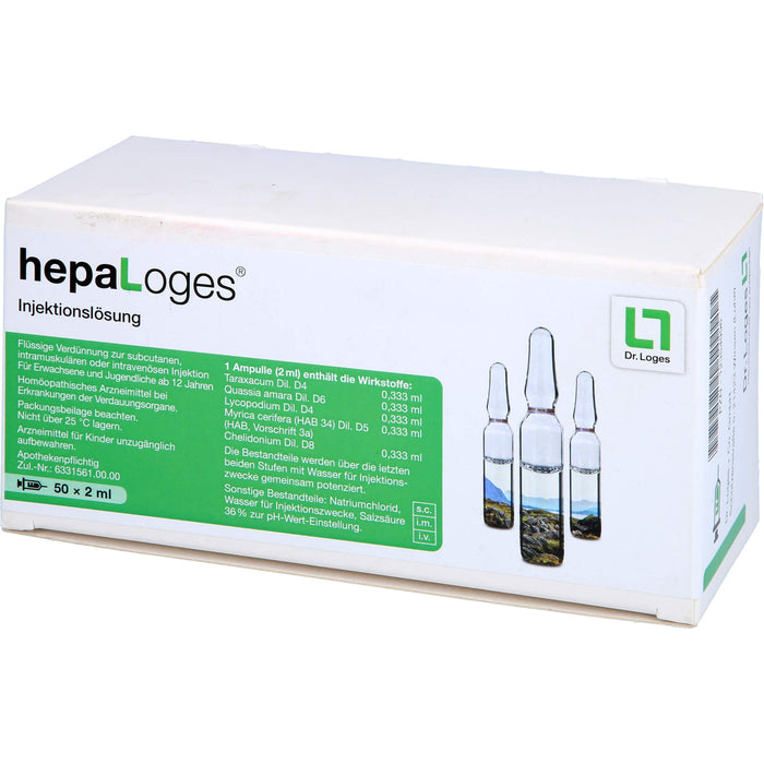 hepaLoges Injektionslösung, 50X2 ml AMP