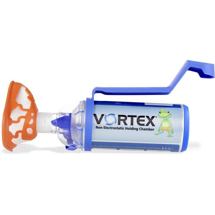 VORTEX Inhalierhilfe mit Aluminiumkammer mit Babymaske 0-2 Jahre, 1 St. Inhalierhilfe