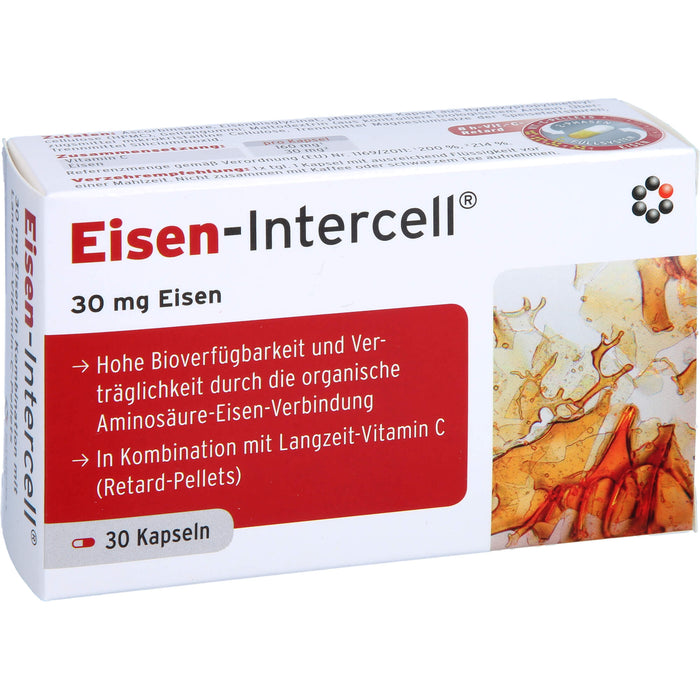 Eisen-Intercell Kapseln, 30 St. Kapseln