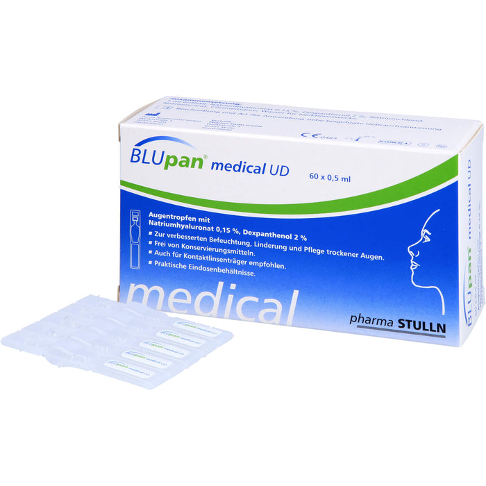 BLUpan medical UD Augentropfen, 60 St. Lösung
