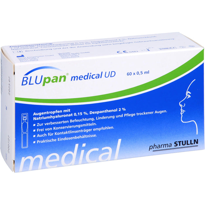 BLUpan medical UD Augentropfen, 60 St. Lösung