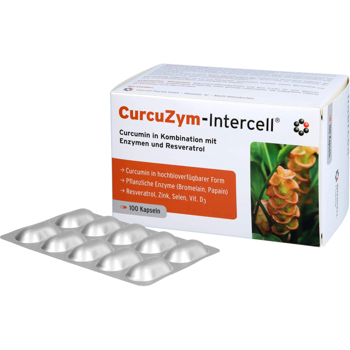 CurcuZym-Intercell Kapseln, 100 St. Kapseln
