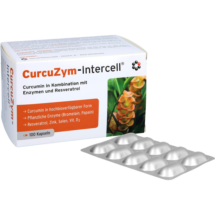 CurcuZym-Intercell Kapseln, 100 St. Kapseln