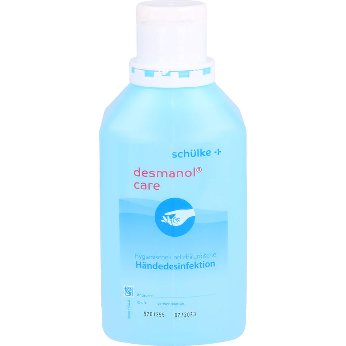 Desmanol care hygienische und chirurgische Händedesinfektion, 500 ml Lösung
