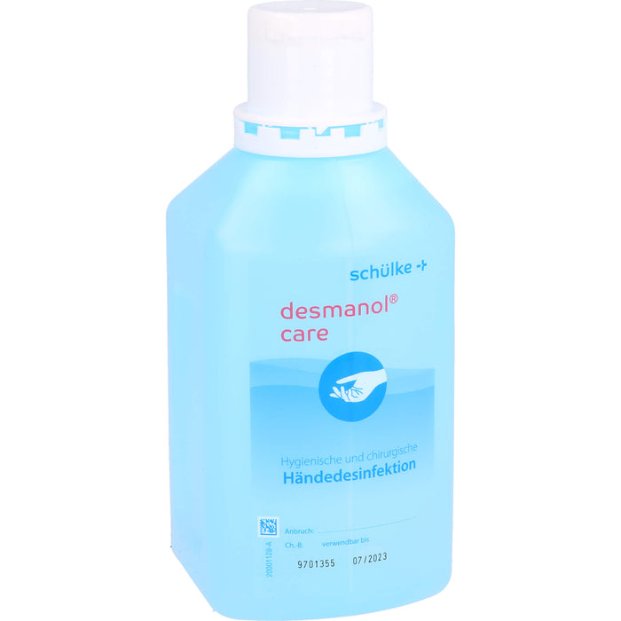 Desmanol care hygienische und chirurgische Händedesinfektion, 500 ml Lösung