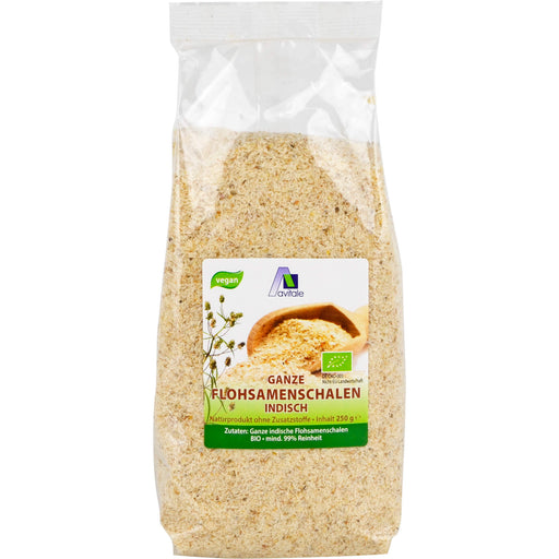 Flohsamenschalen indisch Bio, 250 g