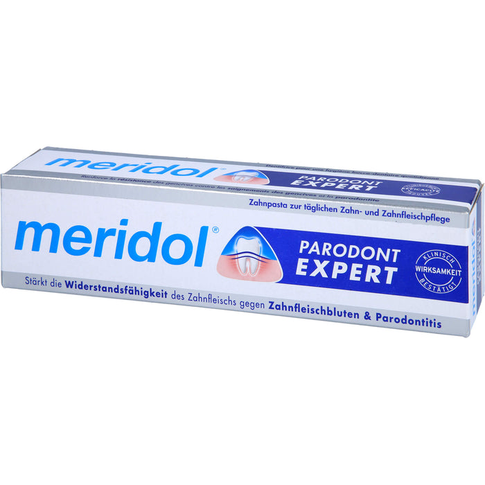 Meridol Parodont-Expert Zahnpasta bei Parodontitis und Zahnfleischrückgang, 75 ml Zahncreme