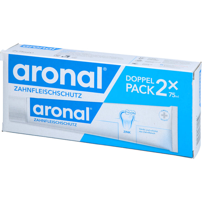 aronal Zahnpasta Doppelpack, 2X75 ml ZPA