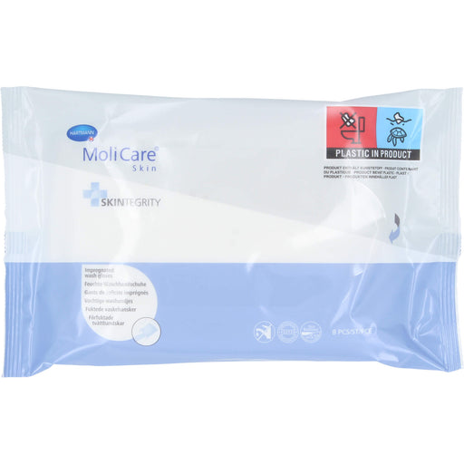MoliCare Skin feuchte Waschhandschuhe, 8 St. Handschuhe