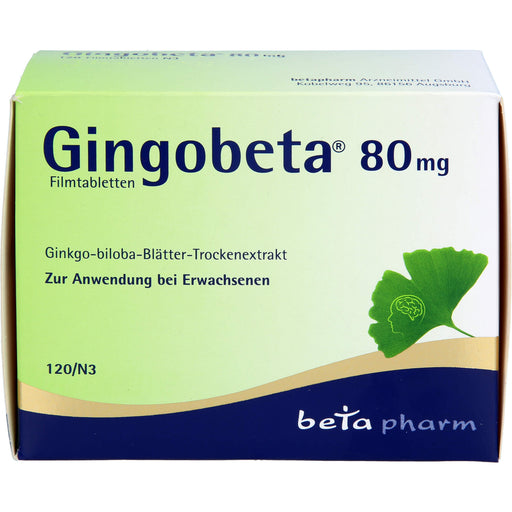Gingobeta 80 mg Filmtabletten, 120 St FTA