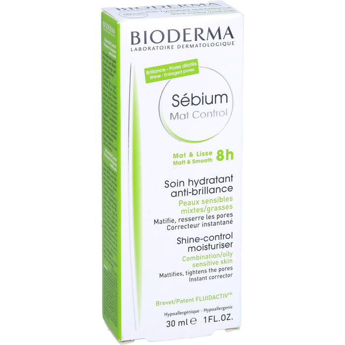 BIODERMA Sébium Mat Control Feuchtigkeitspflege, 30 ml Solution