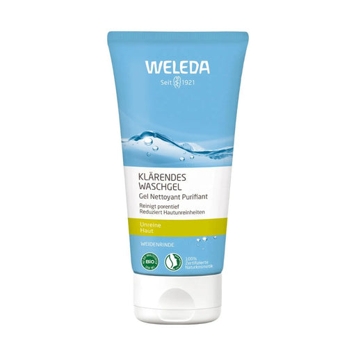 WELEDA naturally clear Klärendes Waschgel, reinigt porentief, 100 ml Gel