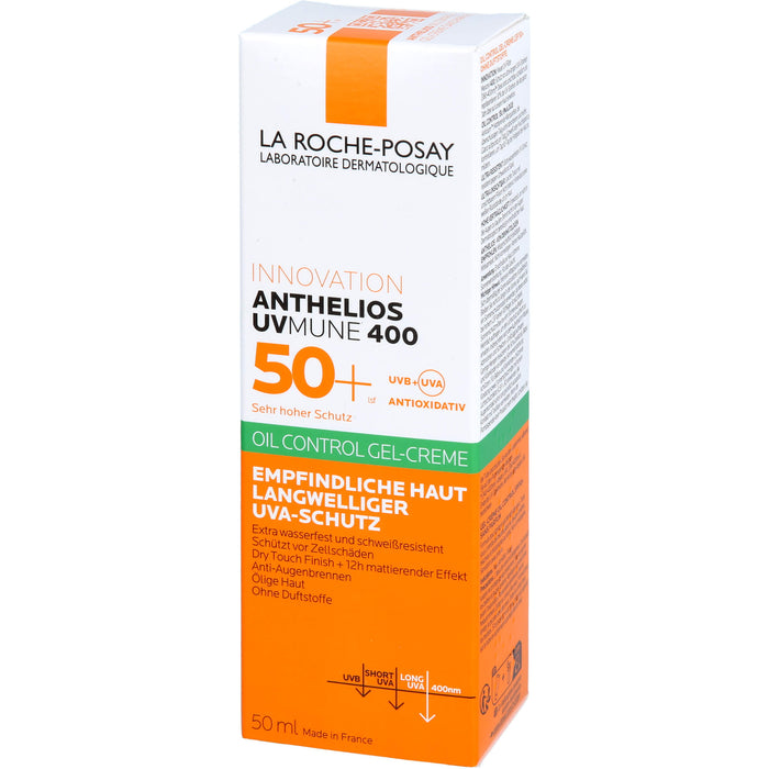 La Roche-Posay Anthelios XL LSF 50+ mattierende Gel-Creme, 50 ml Creme