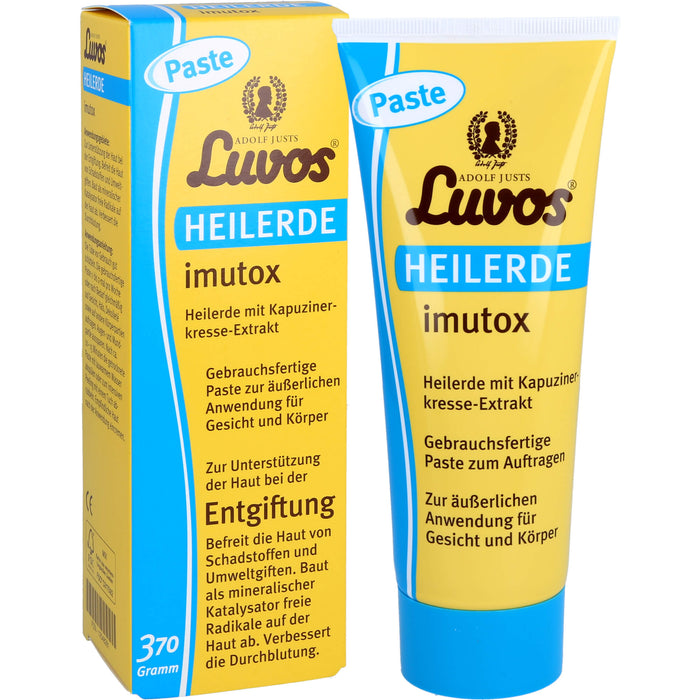 Luvos Heilerde imutox bindet Schadstoffe, 370 g Paste