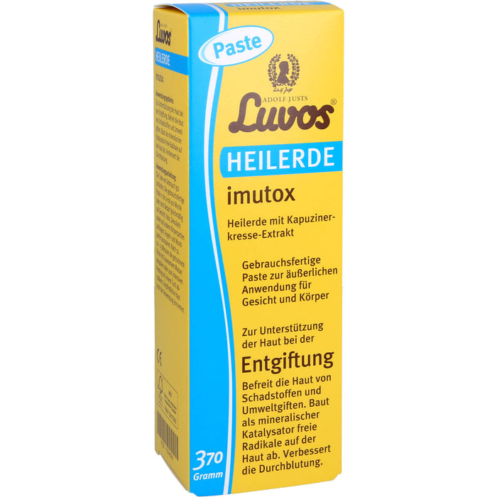 Luvos Heilerde imutox bindet Schadstoffe, 370 g Paste