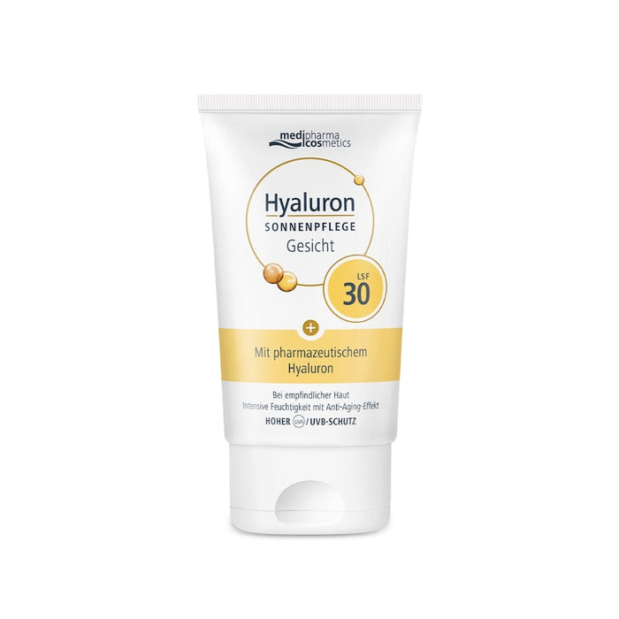 Medipharma Cosmetics Hyaluron Sonnenpflege Gesicht LSF 30, 50 ml Creme