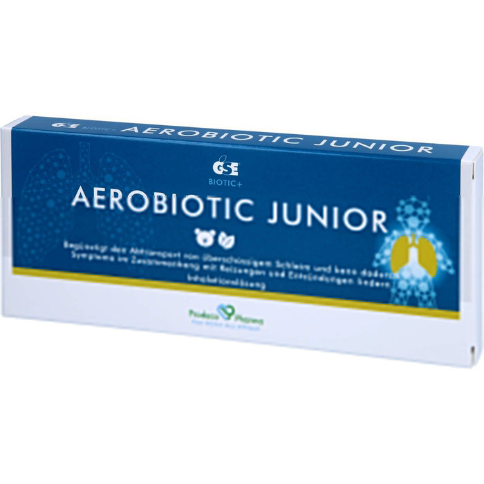 GSE Aerobiotic Junior Aerosollösung sanfte Inhalation zur Unterstützung gereizter Atemwege bei Kindern, 50 ml Lösung