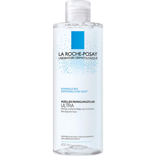 La Roche-Posay Mizellen Reinigungsfluid ultra für normale bis empfindliche Haut, 400 ml Lösung