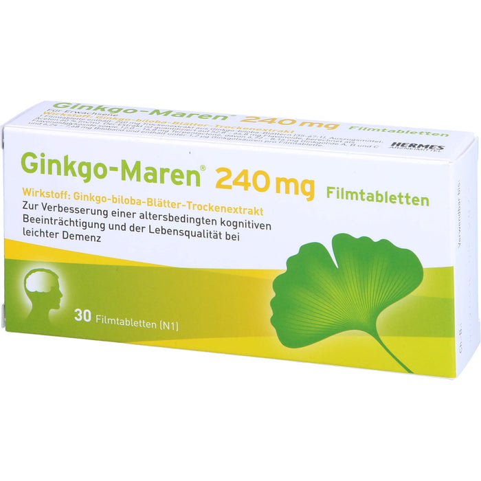 Ginkgo-Maren® 240 mg Filmtabletten, 30 St FTA