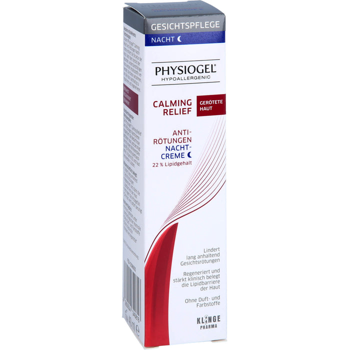 PHYSIOGEL Calming Relief Anti-Rötungen Nachtcreme, 40 ml Creme