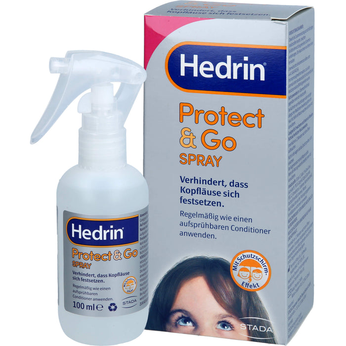 Hedrin Protect & Go Spray Prävention gegen Kopflausbefall, 100 ml Lösung